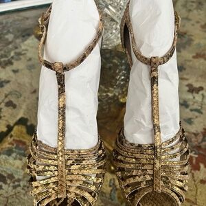 Stuart Weitzman T-strap pumps